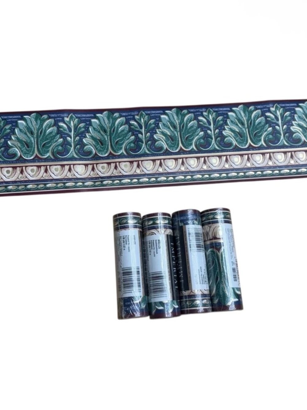 Imperial Vintage Wallpaper Border Molding Architecture Leaf 20 Yards 4 Rolls NEW
